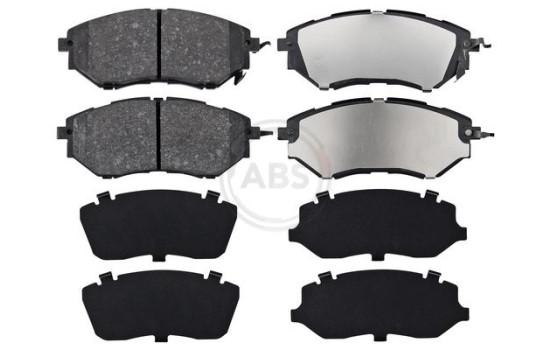 Kit de plaquettes de frein, frein à disque 37502 ABS, Image 3