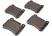 Kit de plaquettes de frein, frein à disque 37506 ABS