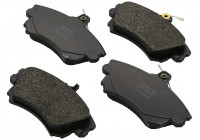 Kit de plaquettes de frein, frein à disque 37521 ABS