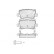 Kit de plaquettes de frein, frein à disque 37530 ABS, Vignette 3
