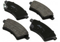 Kit de plaquettes de frein, frein à disque 37532 ABS