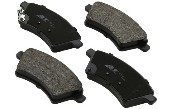 Kit de plaquettes de frein, frein à disque 37532 ABS