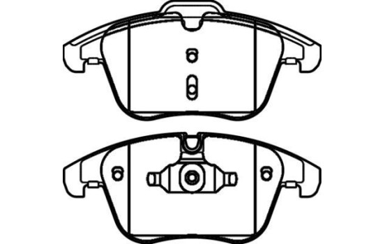 Kit de plaquettes de frein, frein à disque 37568 ABS, Image 2