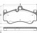 Kit de plaquettes de frein, frein à disque 37572 ABS, Vignette 2
