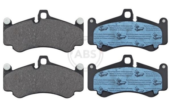 Kit de plaquettes de frein, frein à disque 37572 ABS, Image 3