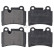 Kit de plaquettes de frein, frein à disque 37575 ABS, Vignette 3