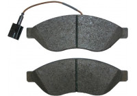 Kit de plaquettes de frein, frein à disque 37577 ABS