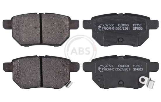 Kit de plaquettes de frein, frein à disque 37580 ABS, Image 3