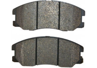Kit de plaquettes de frein, frein à disque 37582 ABS