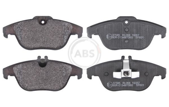 Kit de plaquettes de frein, frein à disque 37585 ABS, Image 3
