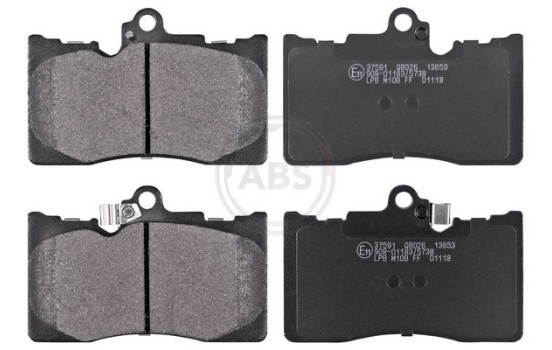 Kit de plaquettes de frein, frein à disque 37591 ABS, Image 3