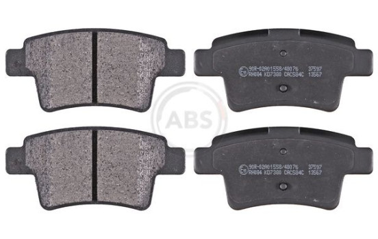 Kit de plaquettes de frein, frein à disque 37597 ABS, Image 2