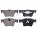 Kit de plaquettes de frein, frein à disque 37604 ABS, Vignette 3