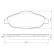 Kit de plaquettes de frein, frein à disque 37607 ABS, Vignette 2