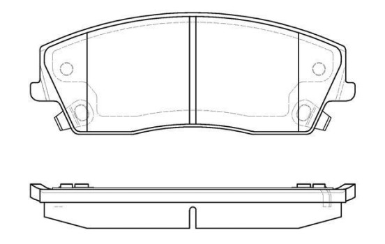 Kit de plaquettes de frein, frein à disque 37609 ABS