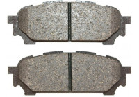 Kit de plaquettes de frein, frein à disque 37611 ABS