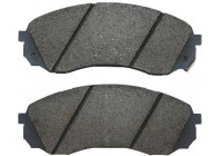 Kit de plaquettes de frein, frein à disque 37618 ABS