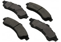 Kit de plaquettes de frein, frein à disque 37626 ABS