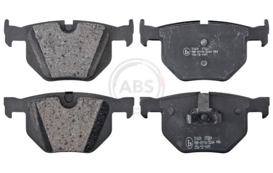 Kit de plaquettes de frein, frein à disque 37631 ABS, Image 3