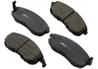 Kit de plaquettes de frein, frein à disque 37648 ABS