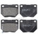 Kit de plaquettes de frein, frein à disque 37661 ABS, Vignette 3