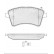 Kit de plaquettes de frein, frein à disque 37664 ABS, Vignette 2