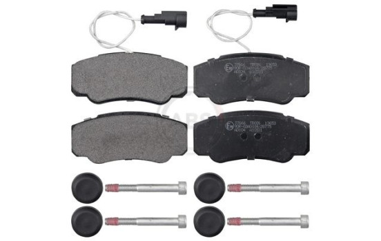Kit de plaquettes de frein, frein à disque 37666 ABS, Image 3