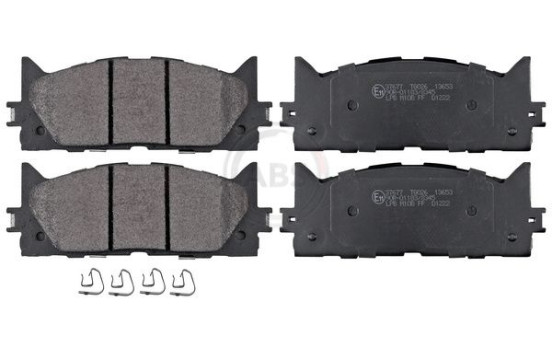 Kit de plaquettes de frein, frein à disque 37677 ABS, Image 3