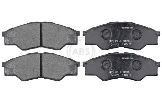 Kit de plaquettes de frein, frein à disque 37684 ABS, Image 2