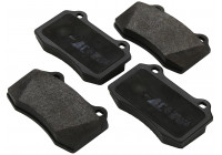 Kit de plaquettes de frein, frein à disque 37691 ABS