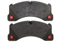 Kit de plaquettes de frein, frein à disque 37695 ABS