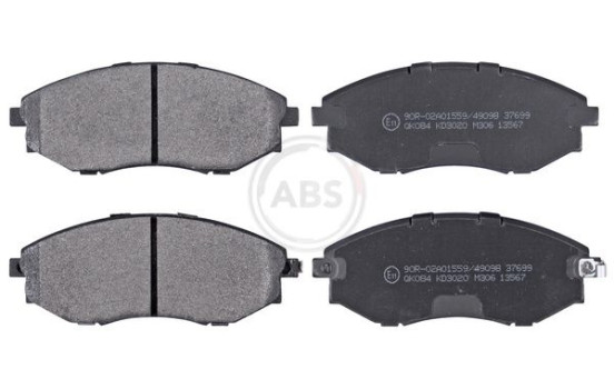 Kit de plaquettes de frein, frein à disque 37699 ABS, Image 3