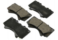 Kit de plaquettes de frein, frein à disque 37701 ABS
