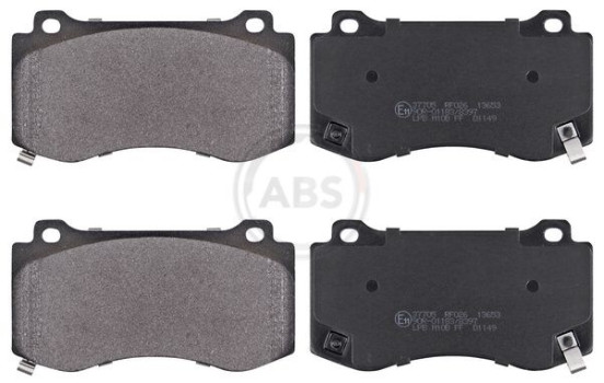 Kit de plaquettes de frein, frein à disque 37705 ABS, Image 3