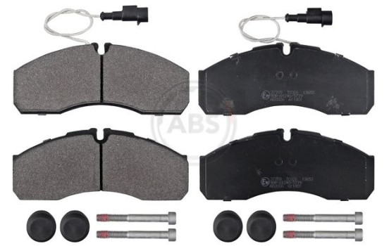 Kit de plaquettes de frein, frein à disque 37709 ABS, Image 3