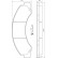 Kit de plaquettes de frein, frein à disque 37713 ABS