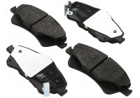 Kit de plaquettes de frein, frein à disque 37722 ABS
