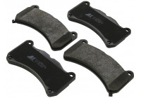 Kit de plaquettes de frein, frein à disque 37746 ABS