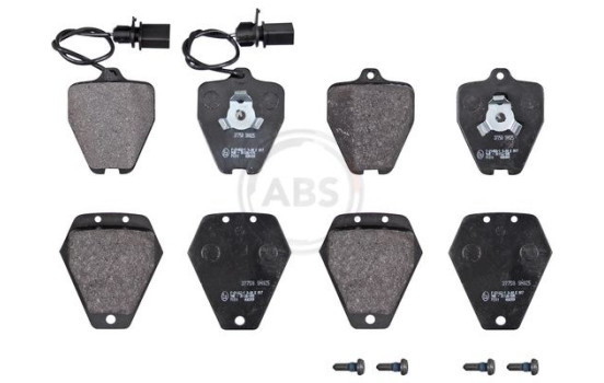 Kit de plaquettes de frein, frein à disque 37758 ABS, Image 3