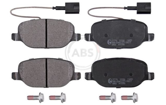 Kit de plaquettes de frein, frein à disque 37776 ABS, Image 3