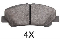 Kit de plaquettes de frein, frein à disque 37785 ABS