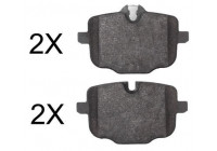 Kit de plaquettes de frein, frein à disque 37787 ABS
