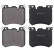 Kit de plaquettes de frein, frein à disque 37804 ABS, Vignette 3