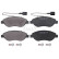 Kit de plaquettes de frein, frein à disque 37818 ABS, Vignette 3