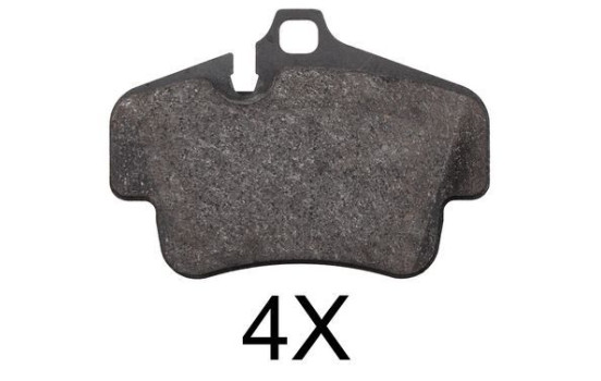 Kit de plaquettes de frein, frein à disque 37823 ABS
