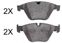 Kit de plaquettes de frein, frein à disque 37829 ABS