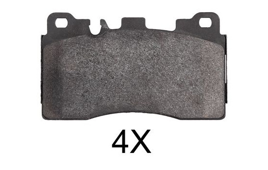 Kit de plaquettes de frein, frein à disque 37867 ABS