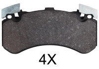 Kit de plaquettes de frein, frein à disque 37894 ABS