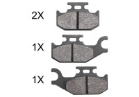 Kit de plaquettes de frein, frein à disque 37933 ABS