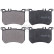 Kit de plaquettes de frein, frein à disque 37955 ABS, Vignette 2